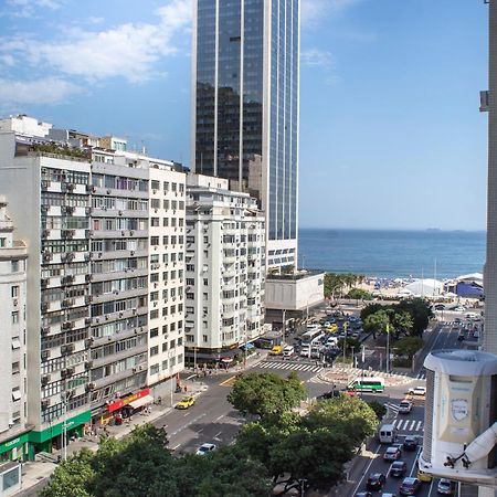 Apartamento Completo Na Praia De Copacabana 02 Quartos Com Vista Lateral Mar Em Andar Alto, Ar, Wifi , Netflix, Pauloangerami Rmvc18 Rio de Janeiro Eksteriør billede