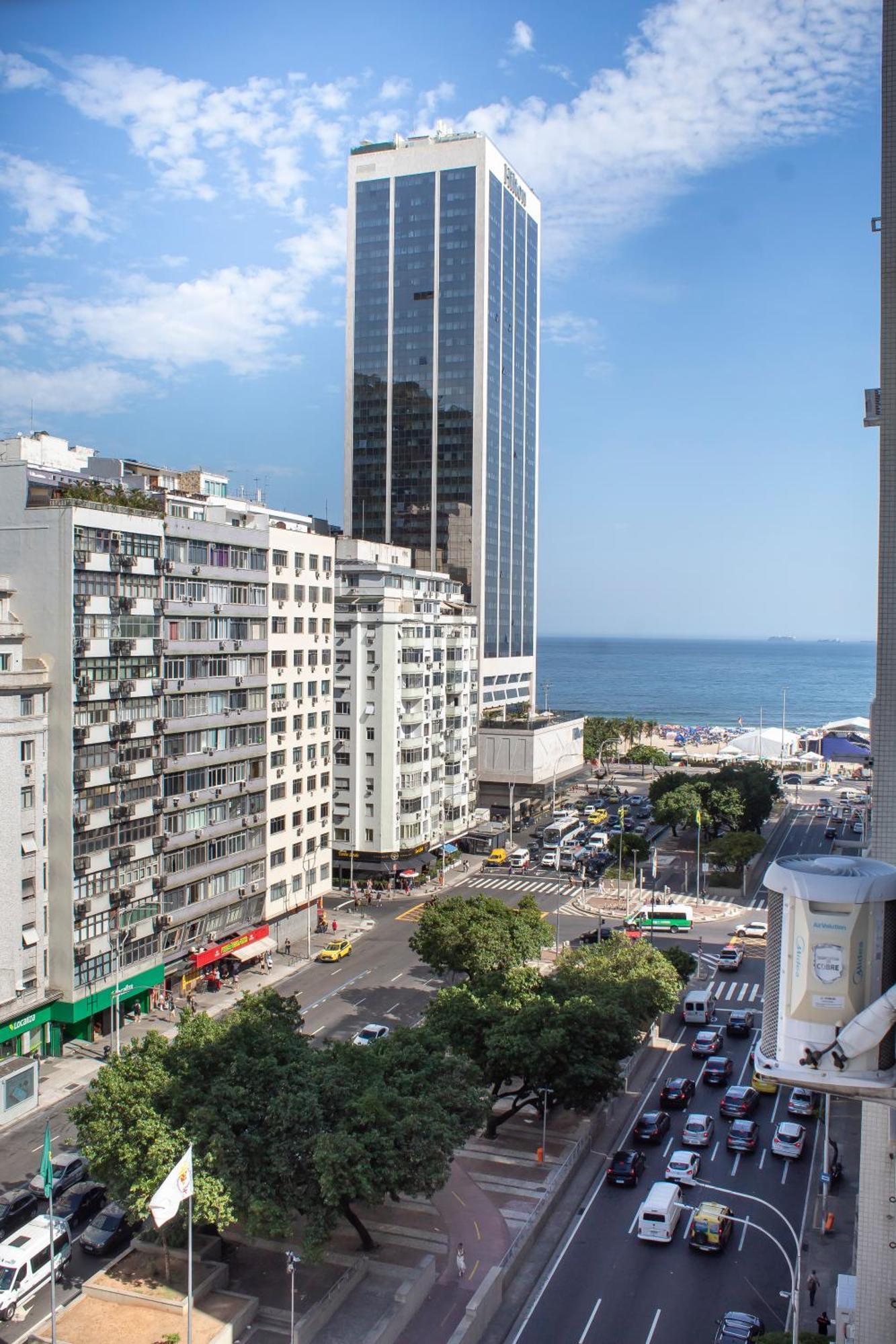 Apartamento Completo Na Praia De Copacabana 02 Quartos Com Vista Lateral Mar Em Andar Alto, Ar, Wifi , Netflix, Pauloangerami Rmvc18 Rio de Janeiro Eksteriør billede
